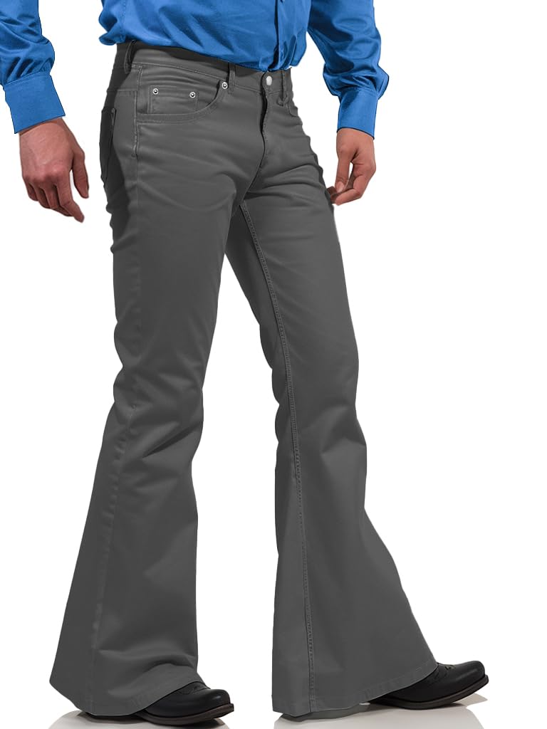 70s Disco Pants For Men Mens Bell Bottom Jeans Pants Desertcart