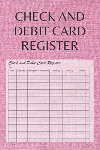 Check and Debit Card Register: Superior Check and Debit Card Register Check and Debit Card Register: Superior Check and Debit Card Register