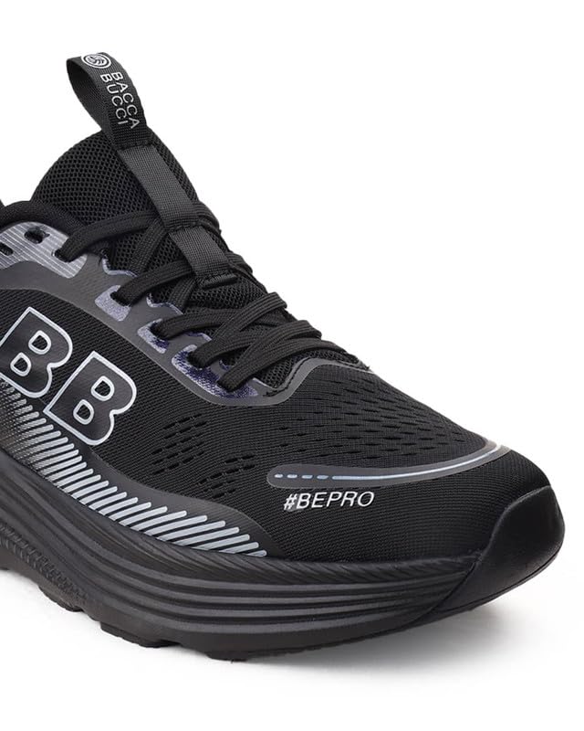 Image of Bacca Bucci AEROCORE Lightweight All-Day Athleisure Sneakers with Comfort Insocks | Men's Trainers for Gym, Walking & Outdoor Sports