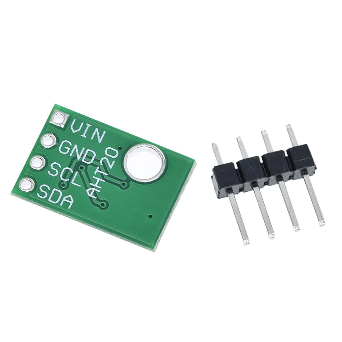 Hailege 2er-Set AHT20 Temperatur-Feuchtigkeitssensor – I2C, 2,0–5,5 V, Hochpräzise, Ersatz Für AHT10