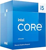 Intel Core i5-13400F 2.5GHz (4.6 Turbo) 10 Core LGA 1700 Processador para Desktop (Raptor Lake)
