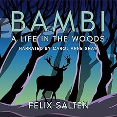 Bambi Audiolibro Por Felix Salten arte de portada