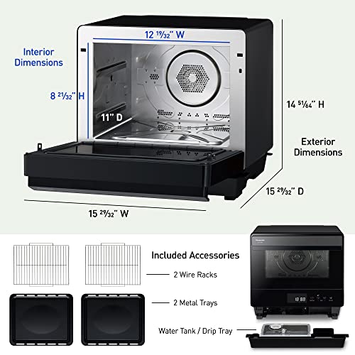 Panasonic HomeChef 7-in-1 Compact Oven NU-SC180B の商品画像 1