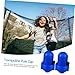 Abaodam 2Pcs Trampoline Enclosure Pole Caps Replacement Easy Installation Safety Caps for Fit Compatible with Various Trampoline Accessories for Quick Replacement