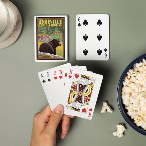 Baraja de cartas Poker 52 piezas Black Bear Asheville miniatura 2