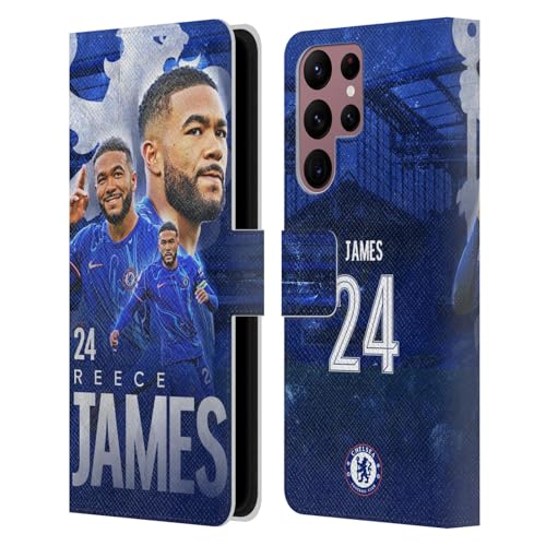 Coque Chelsea FC Reece James pour Galaxy S22 Ultra : l'accessoire du supporter