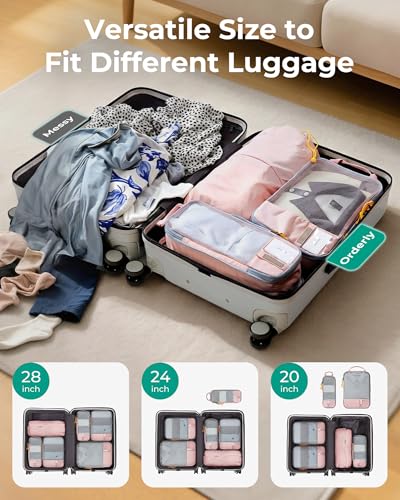 BAGSMART 6 Set Compression Cubes
