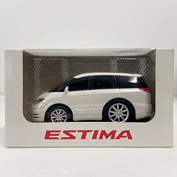 トヨタ エスティマ カラーサンプル&プルバックカーのセット　同色です トヨタ エスティマ カラーサンプル&プルバックカーのセット 同色