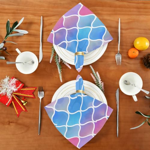 Servilletas de tela senya multicolor pack x6 20x20 pulg miniatura 5