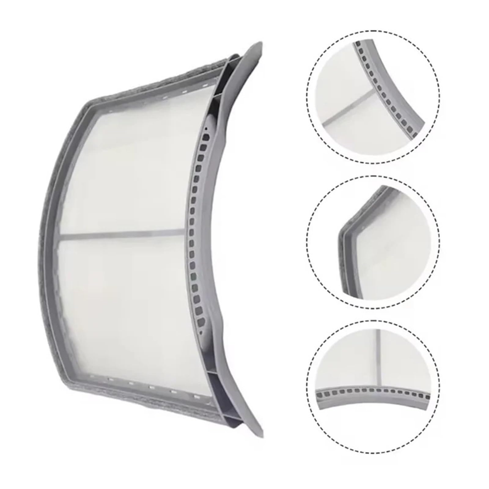 Filtersieb Aus Baumwollsamt, Kompatibel Mit Trockner | Ersatz-Fusselfilter For Trockner 13762390, Samt-Flusensieb-Zubehör