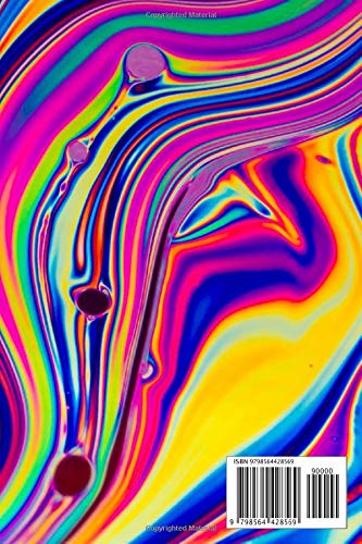 Psychedelic Notebook: blank lined composition journal - Image 2