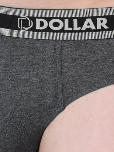 Image of Dollar Bigboss Men's Solid Cotton Brief (Colour May Vary)