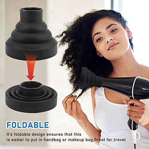 Universal Dobrável Secador de Cabelo Difusor de Secador de Cabelo Portátil Difusor de Cabelo Profiss