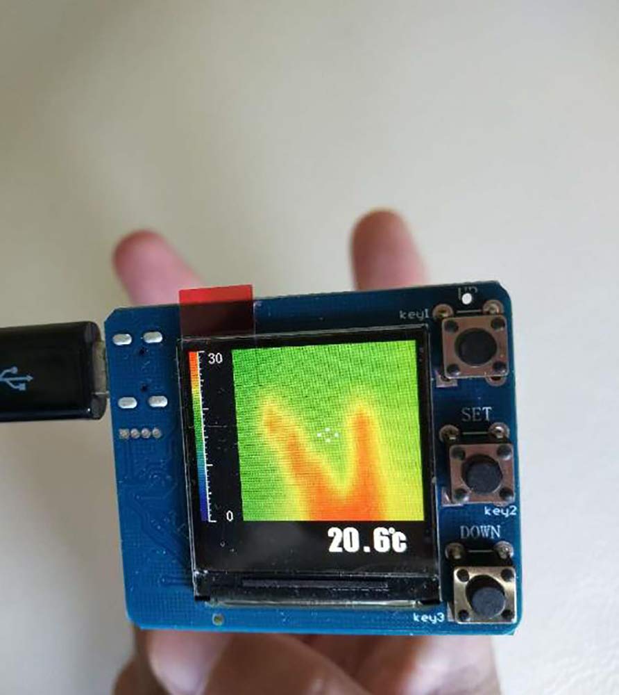AMG8833 IR 8x8 Infrared Thermal Imager Array Temperature Measurement Sensor DIY Set