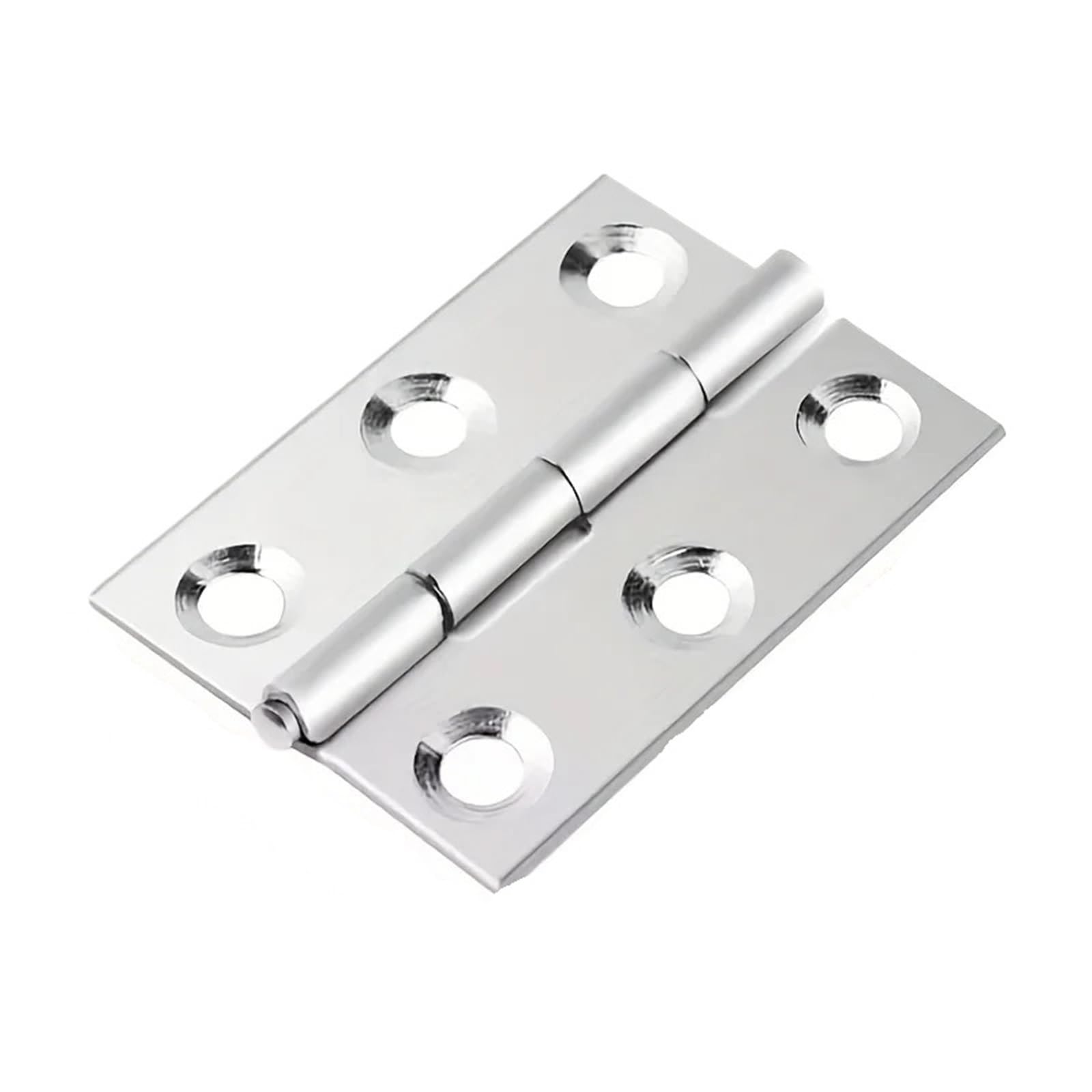 Kdhcvkz One Color 10Pcs Stainless Steel Door Hinges Cabinet Doors