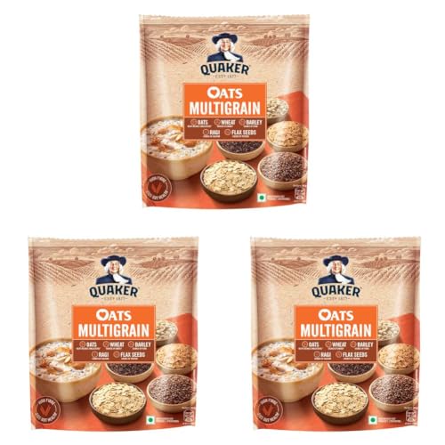 Image of Quaker Oats Plus - Multigrain Advantage, 600g (Pack of 3)