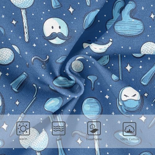 Yuiboo Boy Toddler Underwear Pure Cotton Breathable Underwear for Toddlers A Father's Day in Sizes 2T3