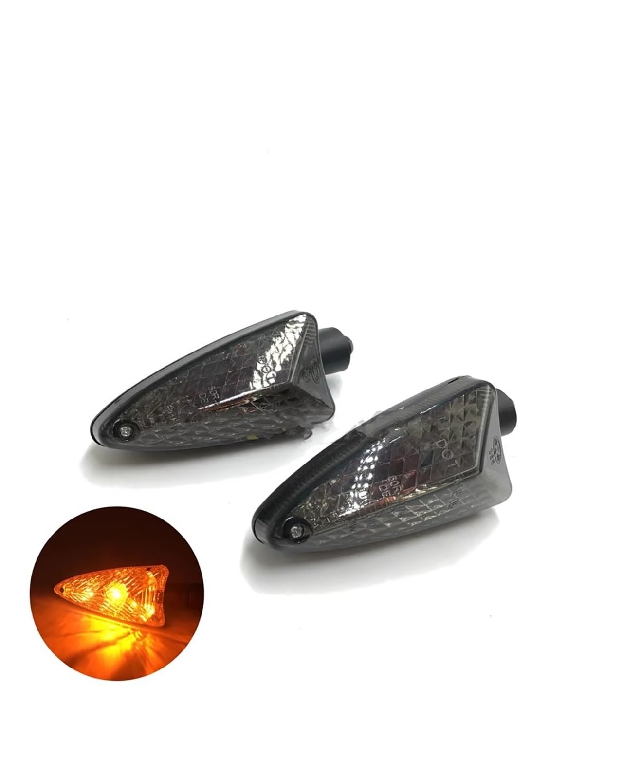 intermitentes moto homologados Para Daytona 675/R 2009-2018 Señal Giro Motocicleta intermitentes moto