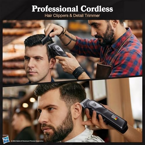 TRANSFORMERS Cordless Hair Clippers for Men, Hair Trimmer for Men - image 7