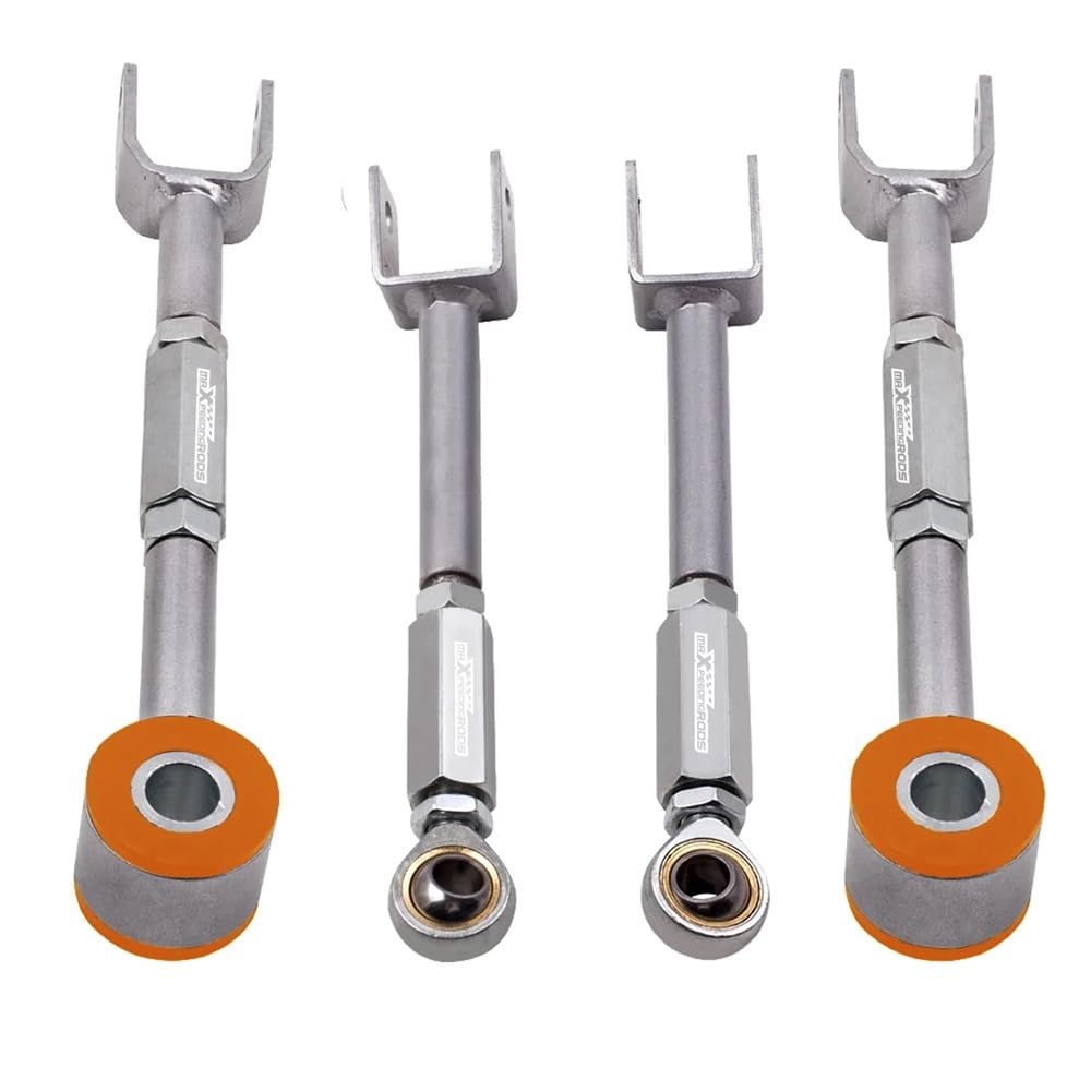 Kit braccio camber posteriore regolabile for carichi pesanti + kit di trazione punta compatibile for Nissan 350Z 2009