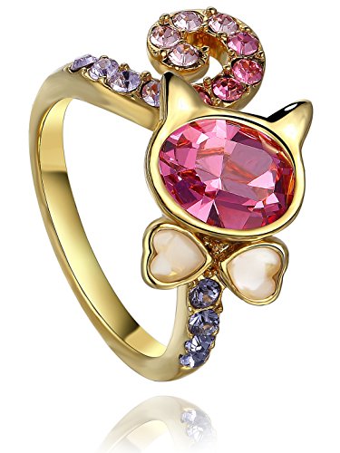 Fappac Sans poiçon métallique Plaqué or Kristall