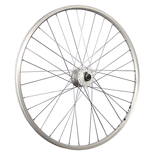 Taylor-Wheels 28 Pouces Roue Avant vélo ZAC19 moyeu Dynamo DH-C3000 Argent