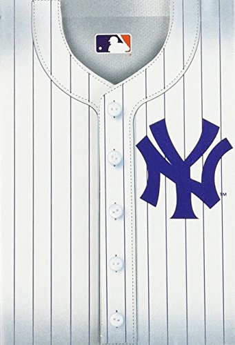 New York Yankees™ Invitation & Thank You Card Set - 3 7/8" X 5 5/8" | Multi-Color | Set Of 8 #TOP11