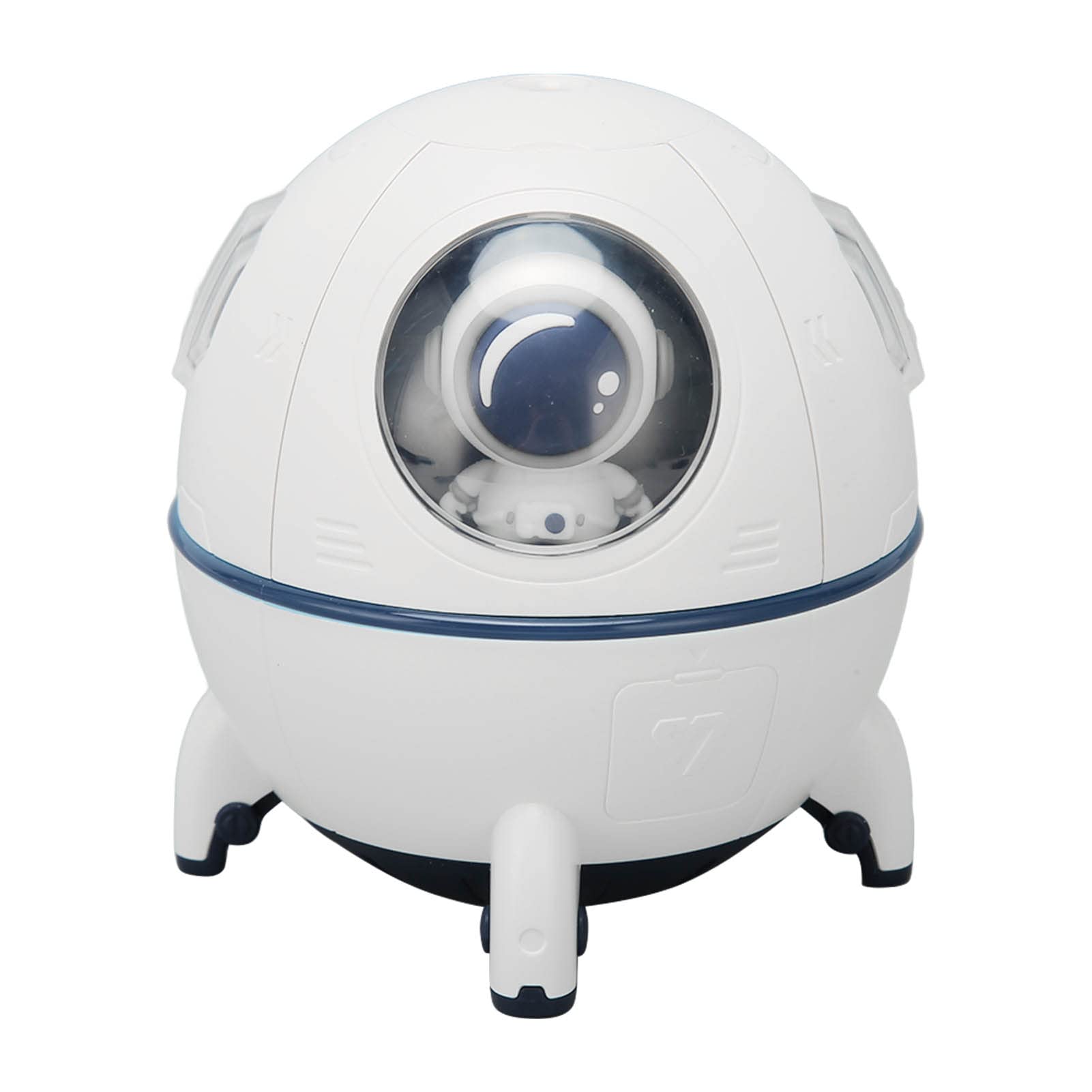 Acouto Humidificador de Aire de Cápsula Espacial, Material ABS, Niebla de Dos Niveles para Oficina y Coche, Humidificadores Portátiles de Niebla Fría con Batería de 1200 MAh