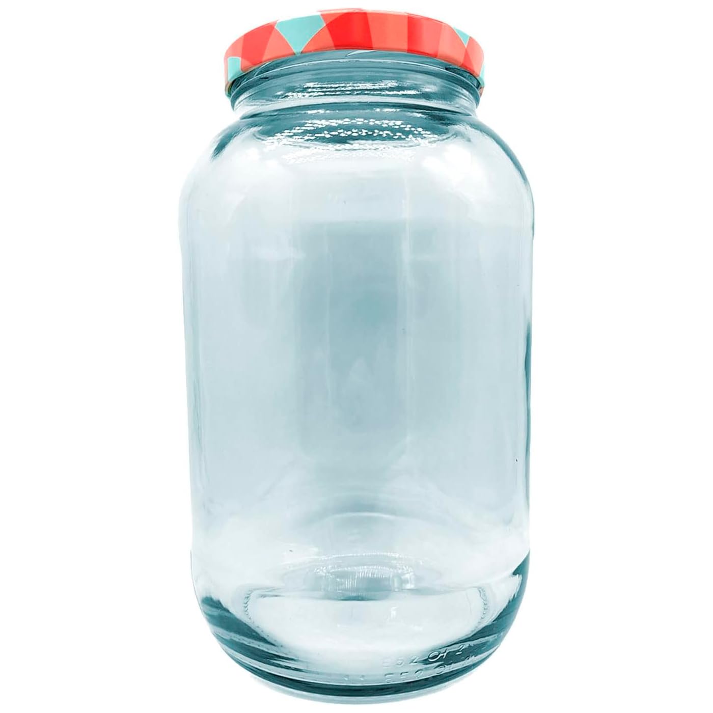Acan Tradineur - Confezione da 6 barattoli multiuso con coperchio a vite, in vetro, ideale per marmellata, miele, frutta secca, spezie, Ø 16 x 25,5 cm - 4 litri