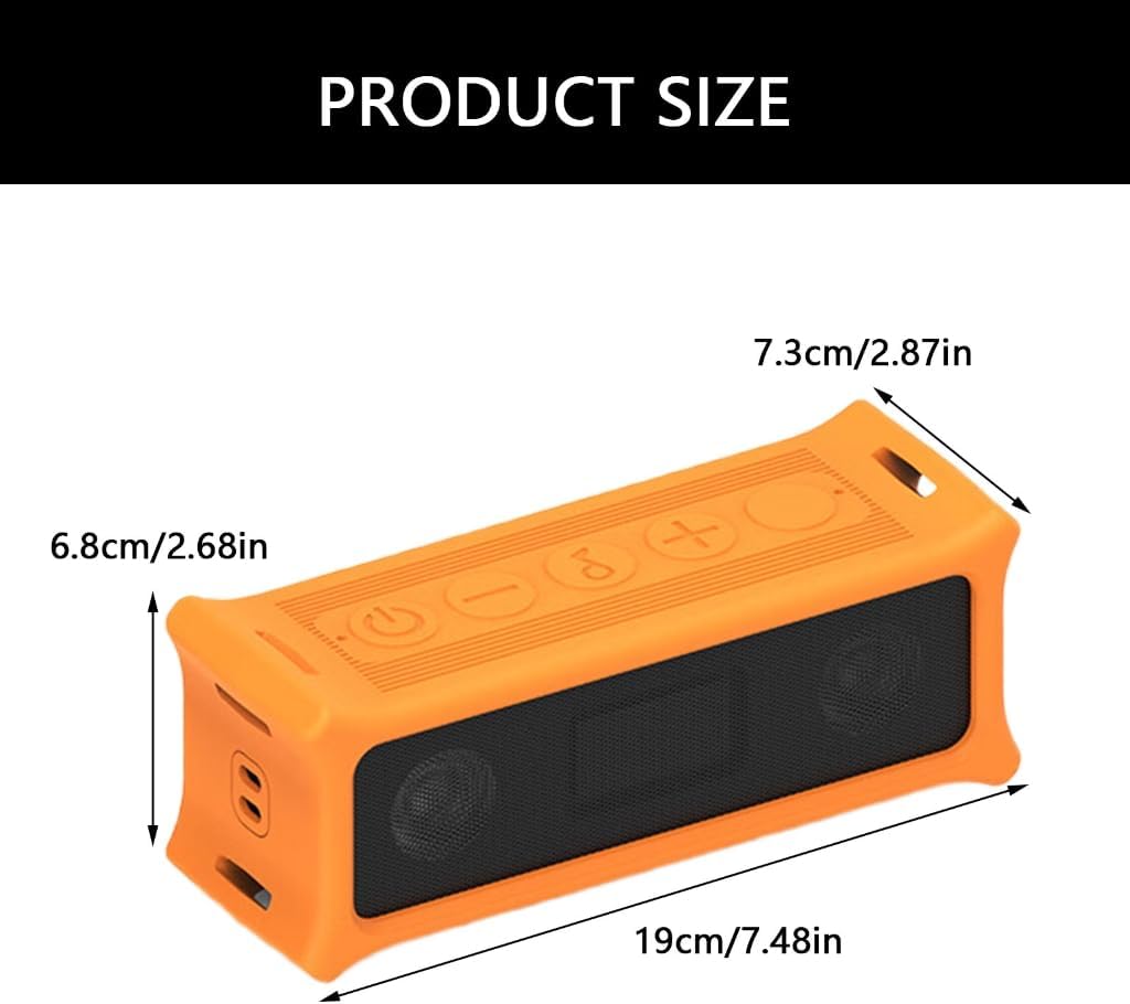 Portable Silicone Case for Speaker Dust Protections Cover