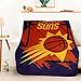 NORTHWEST NBA Phoenix Suns Micro Raschel Throw Blanket, 46