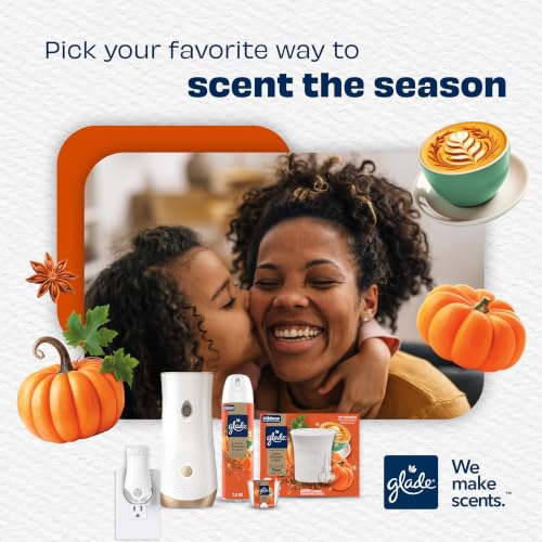 Glade Automatic Spray Air Freshener Refill, Golden Pumpkin & Spice, 3 Count - image 7