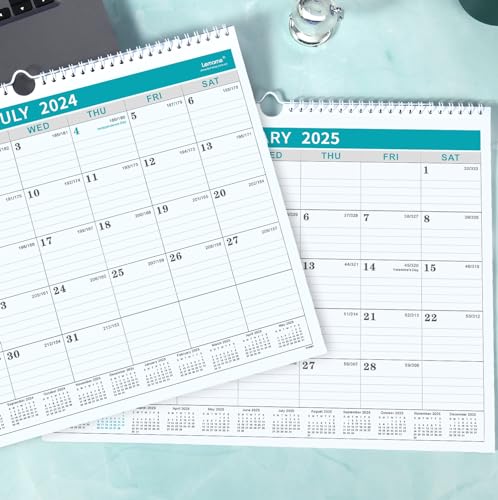 Calendar 2026, 12 Months from January 2026 to December 2026,11.5" x 14.6", with Julian Date - Image 4