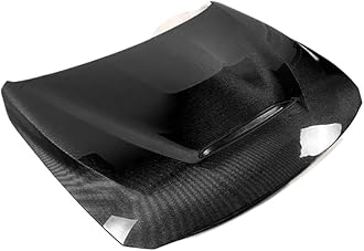 High-Performance GTS Style Vented Real Carbon Fiber Front Bumper & Hood Bonnet Compatible for BMW M4 F82 2015-2020 – Aerodynamic Lightweight Track-Ready Upgrade