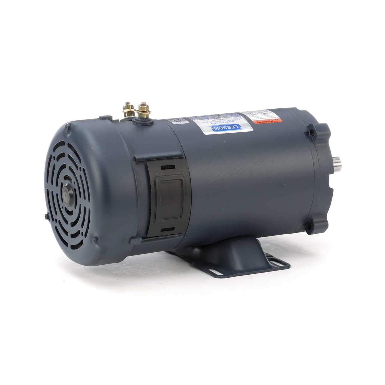 Leeson 12 Volt DC Electric Motor Model Number 108048 58 Amps 3/4 HP