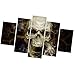 Produktbild Moderne Leinwand Wandbilder, Bilder Set für Haus Dekoraion - Skull, L