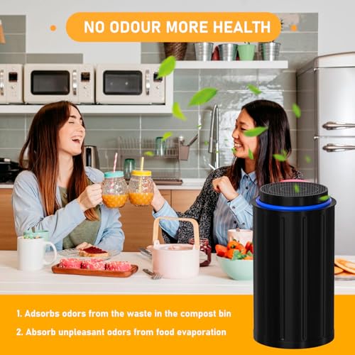 Image of FC-50 Replacement Filters Compatible with Vitamix FoodCycler FC-50 and and FC-30 models, with Activated carbon filters, Pack of 6