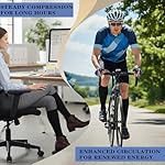 Sooverki Graduated Copper Compression Socks for Men & Women Circulation 8 Pairs 15-20mmHg - Best for Running Athletic Cycling - Image 2