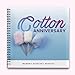 Two Years of Love, 2nd Wedding Anniversary Gift Album. 2 Years Together 2016 - 2018 Cotton Anniversary Celebration. Newlyweds Sweet Love Keepsake Book and Photo-Album Present for Him or Her.