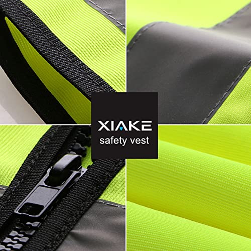 Xiake #120525 5 Pockets High Visibility Reflective Safety Vest thumb #4