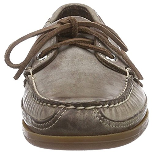 Sebago Men's Schooner, Brown Waxy2