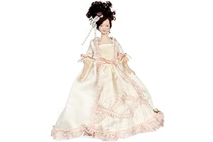 Dollhouse Miniature Charlotte Doll: A Timeless Addition to Your Dollhouse