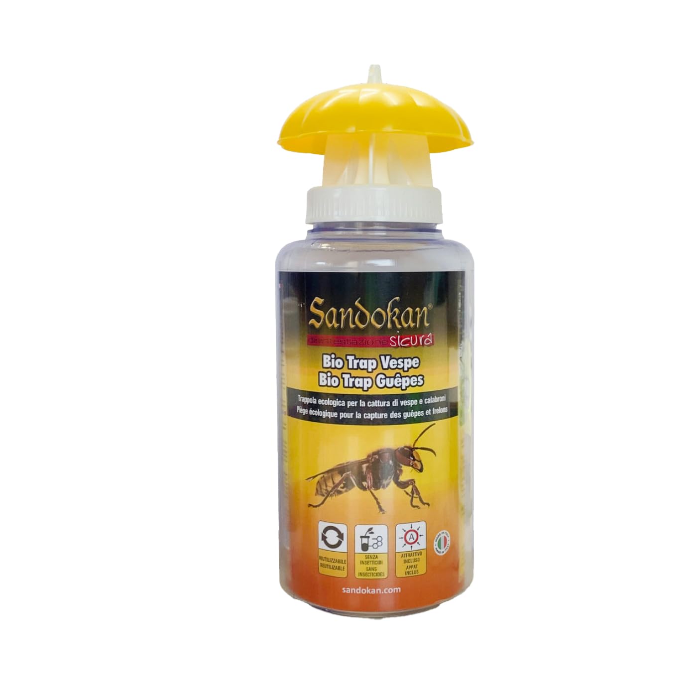 Sandokan SAN 7648 - Trampas ecológicas que cuelga para la eliminación de avispas
