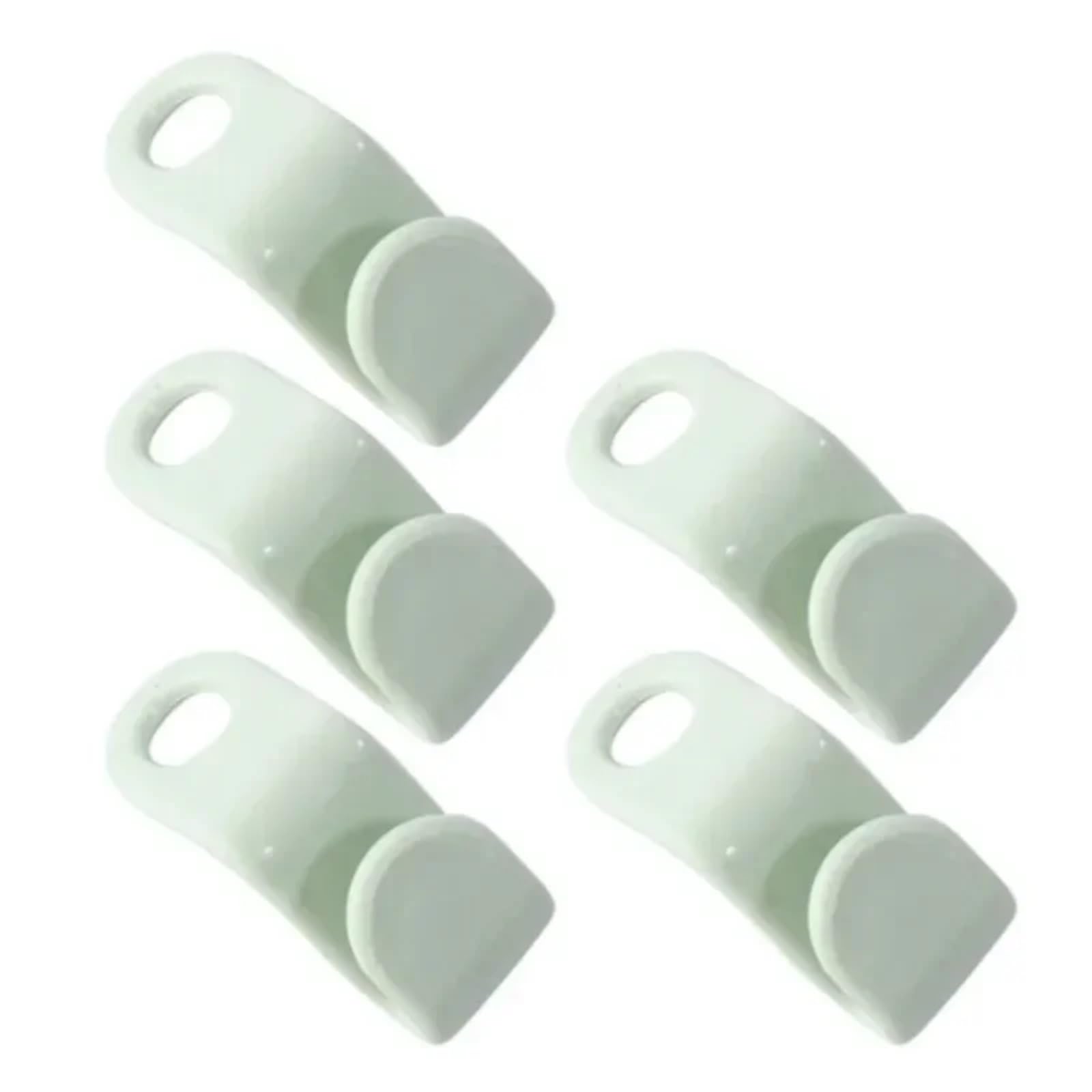 Hangers for Clothes Space Savers 250-Count Clothes Hanger Hooks - Space-Saving Connectors for Closet Organization Solutions(Green)