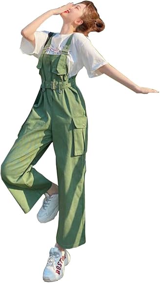 ストレッチドビー オーバーオール風 アウトドア ワークベスト