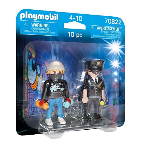 Playmobil 70822 Policier Et Taggueur - vue 3