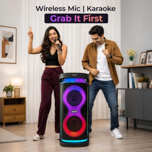 AKAI Store AKAI Partybox PM-160P Turbo 160W Bluetooth Speaker - Image 5