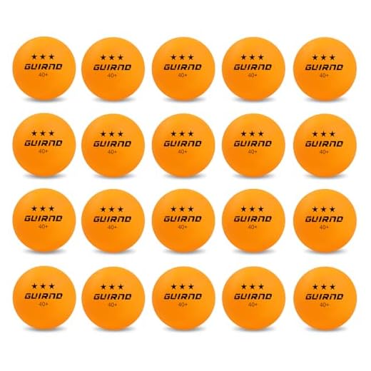 Guirnd Pacote com 20 bolas de pingue-pongue, bolas de tênis de mesa 3 estrelas, mais de 40 bolas de pongue de competição e jogos recreativos, bola de pingue-pongue abdominal
