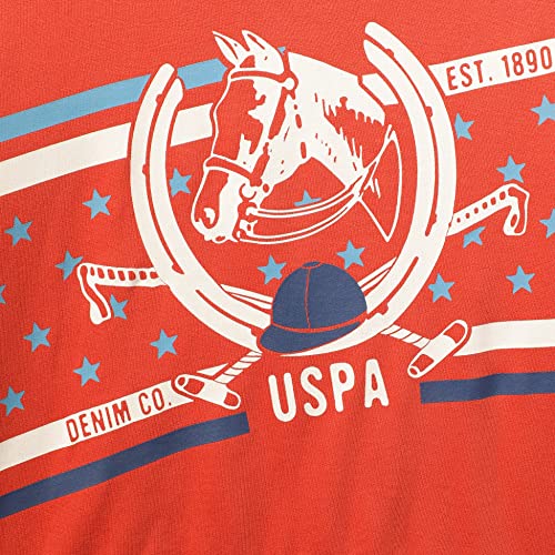 Image of U.S. POLO ASSN. Boys Cotton Turtle Neck Sweatshirt