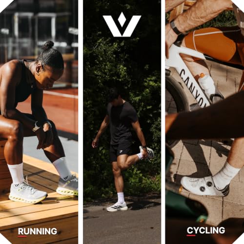 Image of Swiftwick ASPIRE Mid-Crew Socks for Running & Cycling, Men & Women